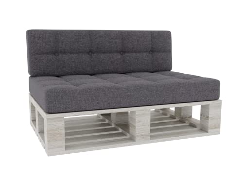 Gutekissen Palettenkissen Gesteppte Kissen Mit Kn Pfen Palettenauflagen