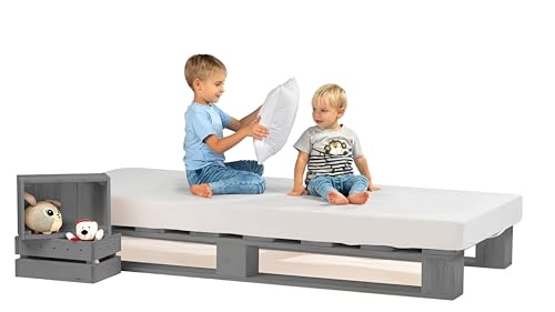 Lermowood Palettenbett M1 Aus Holz 120 X 200