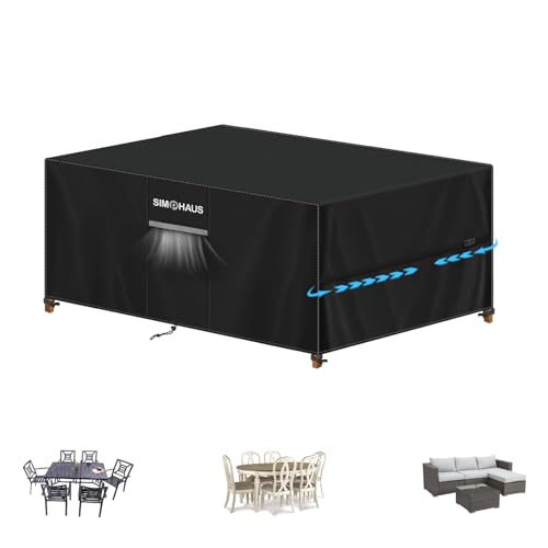 Simphaus Abdeckung Gartenm Bel Abdeckung Wasserdicht Abdeckhaube Gartenm