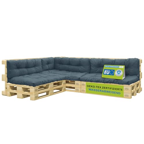 Pillows24 Palettenkissen 8 Teiliges Set Palettenauflage F R