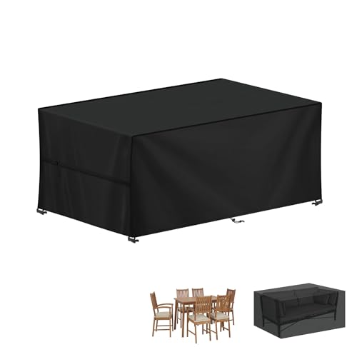 Lamuni Gartenm Bel Abdeckung Wasserdicht Outdoor Tischabdeckung Winterfest