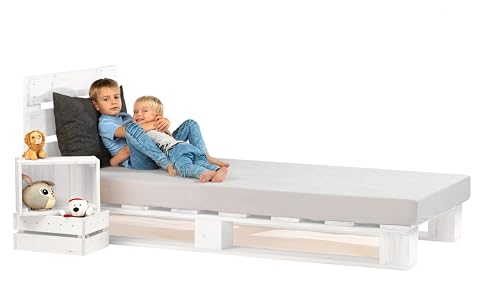 Lermowood Palettenbett M1 Aus Holz 120 X 200