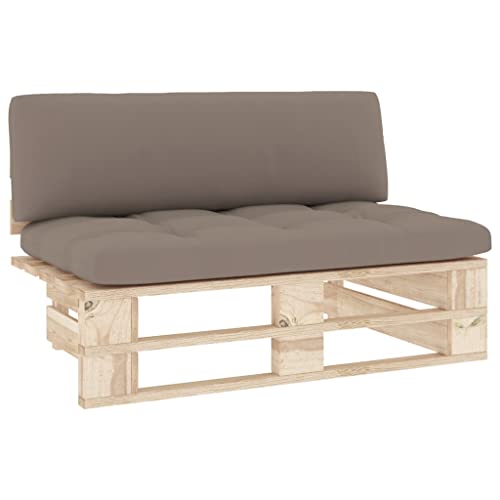 Vidaxl Kiefernholz Impr Gniert Garten Mittelsofa Sofa Lounge