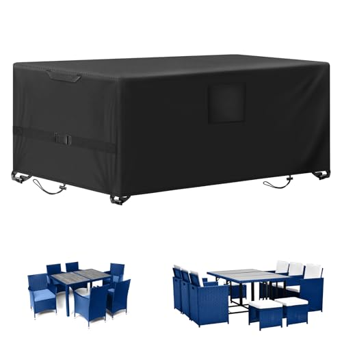 Kovshuiwe Gartenm Bel Abdeckung 200x200x90cm Schutzh Lle Gartenm