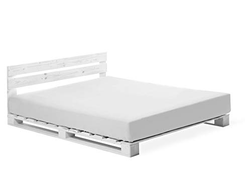 Moebel Eins Paletti Palettenbett Inklusive Kopfteil Massivholzbett Holzbett
