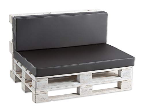 Gutekissen Palettenkissen Palettenauflagen Pf Sitzkissen 120x80 Glatt Kunstleder
