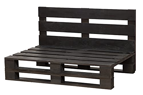 Palettensofa Geschliffen Und Geb Rstet F R Drinnen