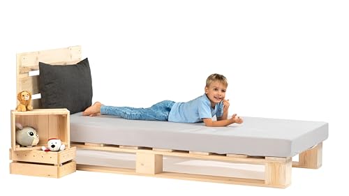 Lermowood Palettenbett M1 Aus Holz 120 X 200