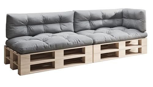 Sunnypillow Palettenkissen 5er Set F R Europaletten Indoor