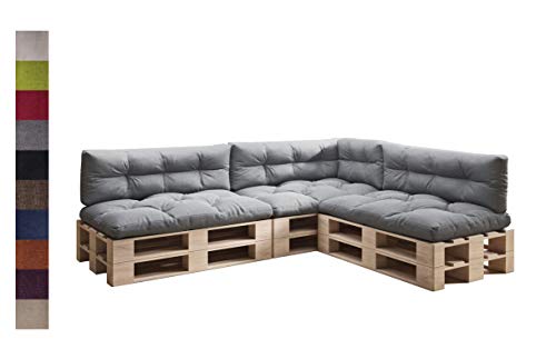Sunnypillow Palettenkissen 7er Set F R Europaletten Indoor