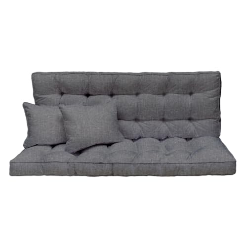Hollywoodschaukel Auflage 180x50 Cm 3 Sitzer Set Sitzkissen