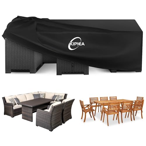 Kipiea Abdeckung Gartenm Bel Wasserdicht Rechteckig Schutzh Lle
