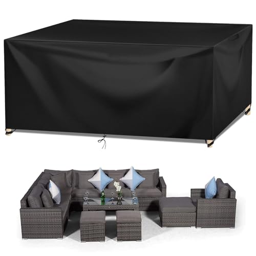 Wanocean Gartenm Bel Abdeckung Gartentisch Schutzh Lle Wasserdicht