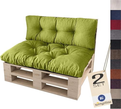 Sunnypillow Palettenkissen F R Palettenm Bel 2er Set