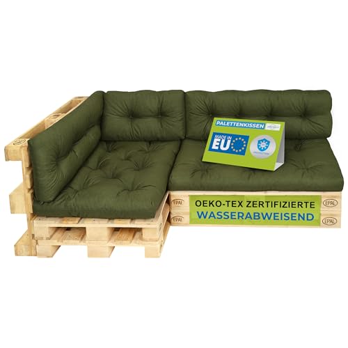 Pillows24 Palettenkissen 6 Teiliges Set Palettenauflage F R