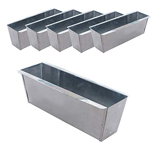 Dio 6er Set Pflanzkasten Blumenkasten Balkonkasten F R