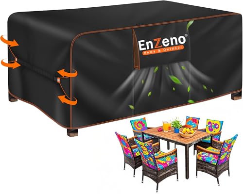 Enzeno Gartenm Bel Abdeckung Wasserdicht Winterfest Abdeckplane Gartenm