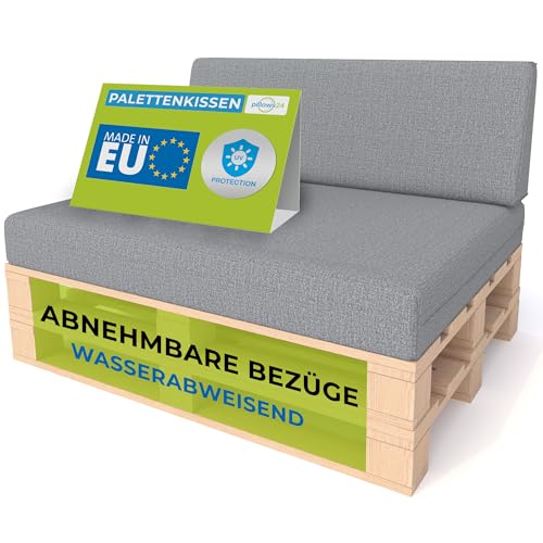Pillows24 Palettenkissen 2 Teiliges Set Palettenauflage F R