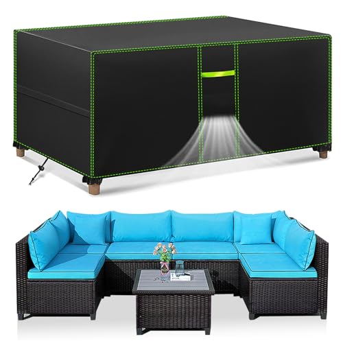 Fortry Abdeckung Gartenm Bel Winterfest 180x120x74cm Wasserdicht Schutzh