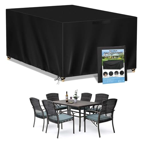 Wanocean Gartenm Bel Abdeckung Gartentisch Schutzh Lle Wasserdicht