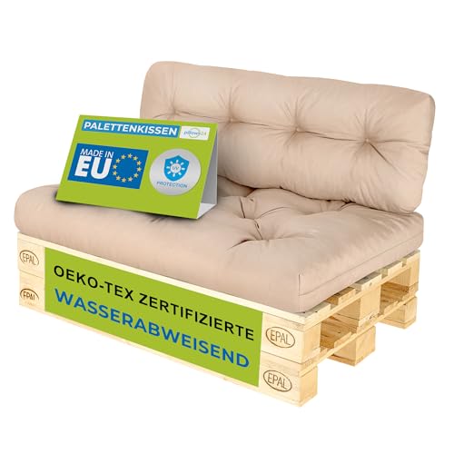 Pillows24 Palettenkissen 2 Teiliges Set Palettenauflage F R