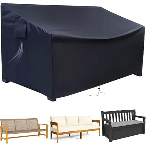 Bejagwus 3 Sitzer Gartenbank Abdeckung Mit Kordelzug Bel