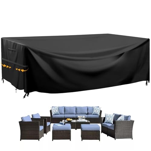 Garprovm Gartenm Bel Abdeckung Wasserdicht 242x182x100cm Gartenm Bel