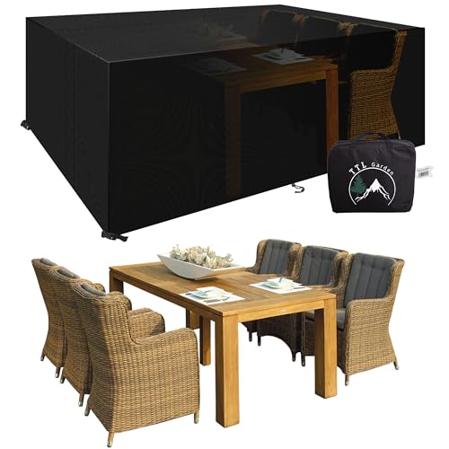 Ttl Garden 315x180x74cm Premium Gartenm Bel Abdeckung 600d