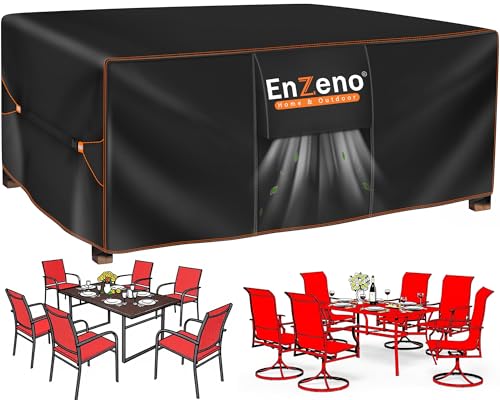 Enzeno Gartentisch Abdeckung Wasserdicht Winterfest Abdeckplane Gartenm Bel