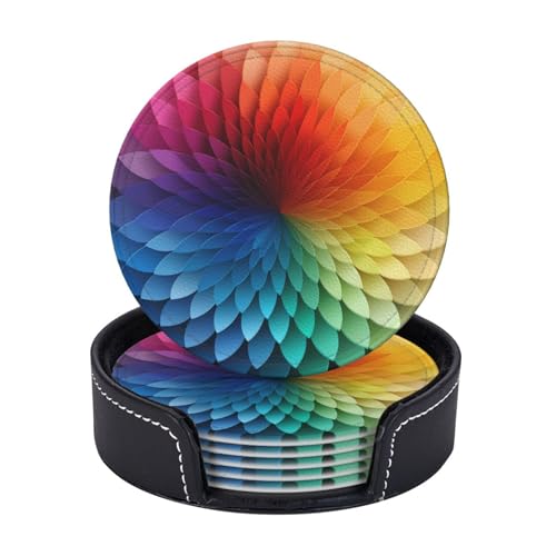 Runde Untersetzer F R Getr Nke 6 St