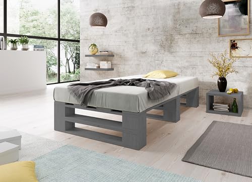 Lermowood Palettenbett M2 Aus Holz 120 X 200