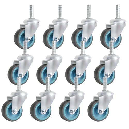 Baolihui M10 30mm Lenkrollen Schwerlast 50mm 12 St