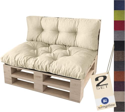 Sunnypillow Palettenkissen F R Palettenm Bel 2er Set