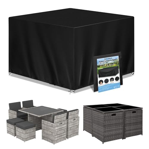 Wanocean Gartenm Bel Abdeckung Gartentisch Schutzh Lle Wasserdicht