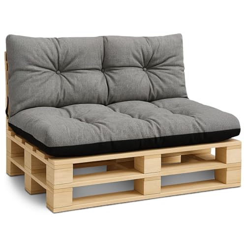Amazinggirl Palettenkissen Outdoor Kissen Set R Ckenkissen 120x40