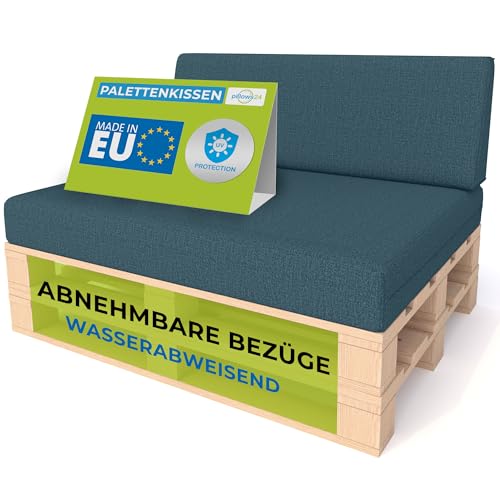 Pillows24 Palettenkissen 2 Teiliges Set Palettenauflage F R