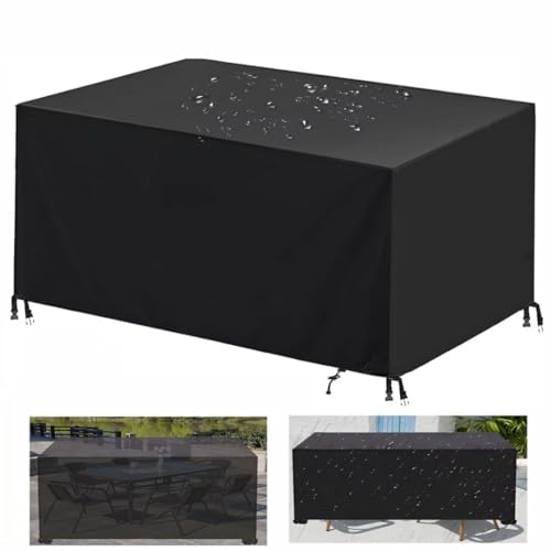 Retyove Abdeckung F R Gartenm Bel Rechteckige 420d