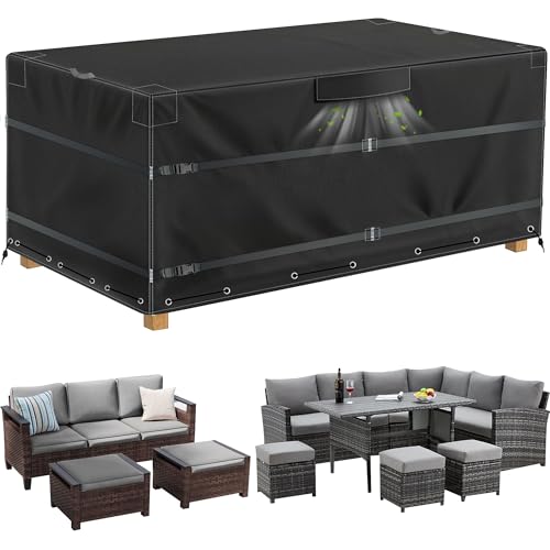 Lumicalyx Gartenm Bel Abdeckung 600d Oxford Wasserdicht Winterfest