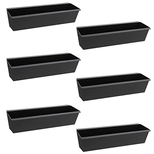 6x Pflanzkasten Kunststoff Europalette Hochbeet Blumenkasten Euro Palette