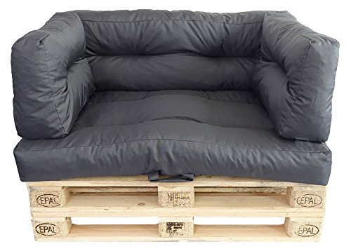 Prosanvita Palettenkissen Graphit Moderne Paletten Couchkissen F R