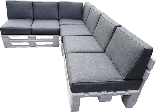 Jacek Paletten Ecksofa Mit Schaumkissen Polsterset 80 X
