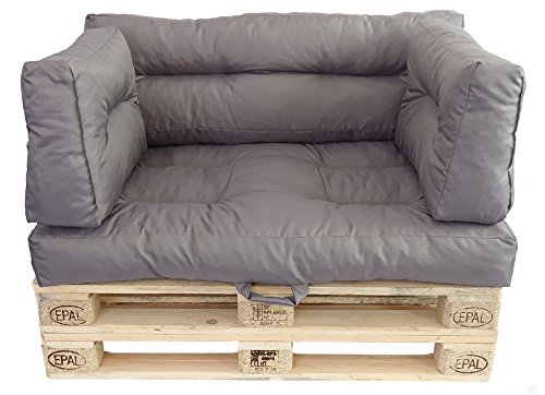 Prosanvita Palettenkissen Taupe Moderne Paletten Couchkissen F R