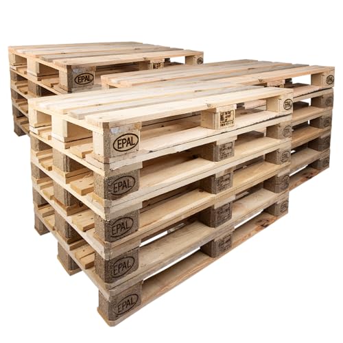 15 Europaletten Aus Holz Je 120x80cm Neue Holzpaletten
